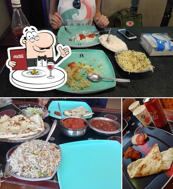 Food at Gagan Restaurant