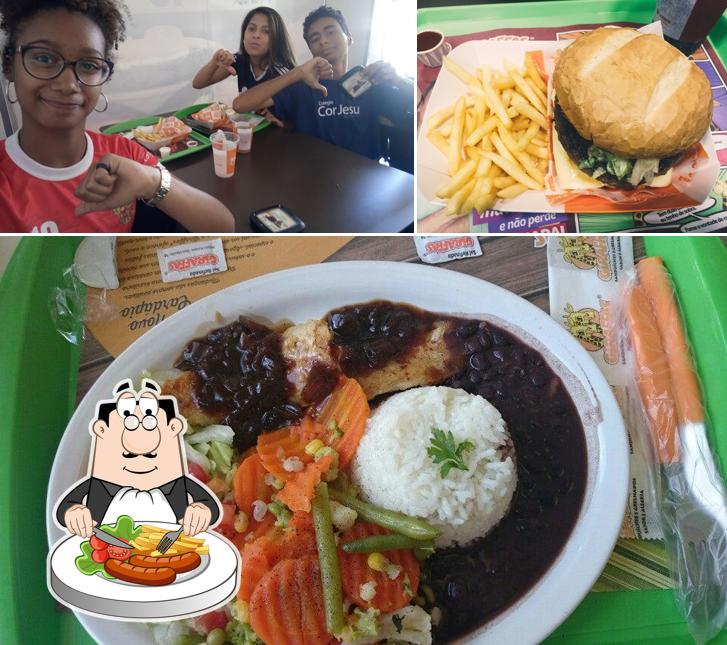 Comida em Giraffas 216 Sul