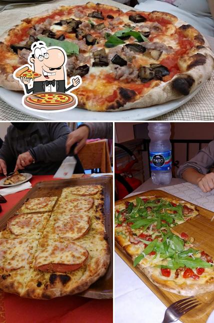 Scegli una pizza a Pizzeria Trattoria Il Tempio di Malafronte Michele