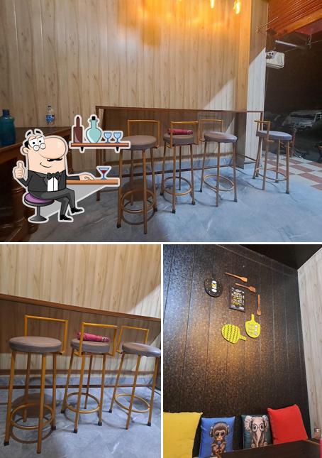 The interior of Go69 Pizza Pauri