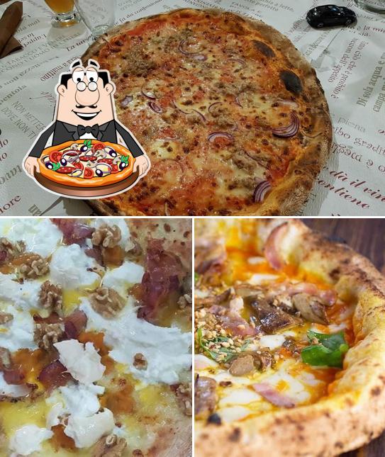 Scegli tra le molte varianti di pizza