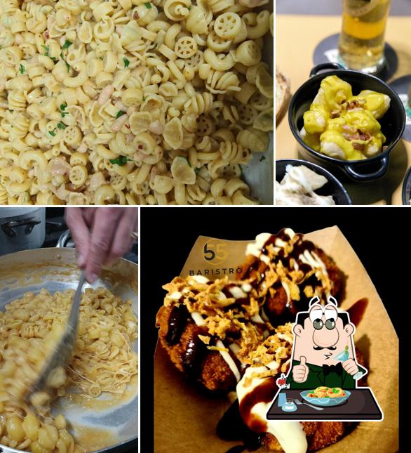 Maccheroni al formaggio al Baristrò 55 Salerno