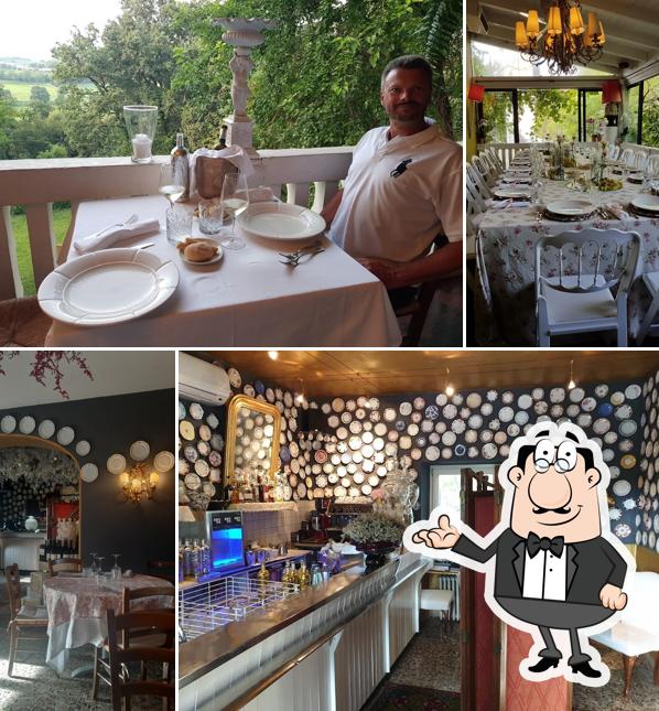 Dai un'occhiata agli interni di Antica Trattoria La Grotta