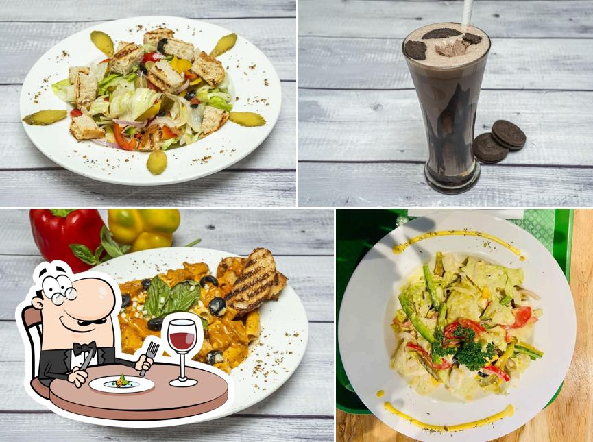 Meals at Halfbite Cafe - Best Pizza, Ice Cream & More in Mohali Emaar