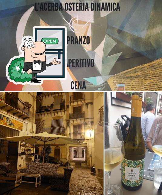 Gli esterni di L'Acerba Osteria Dinamica