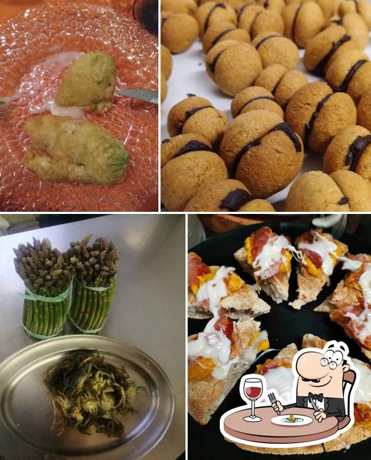Platti al Pizzeria ristorante Ostaria Nova