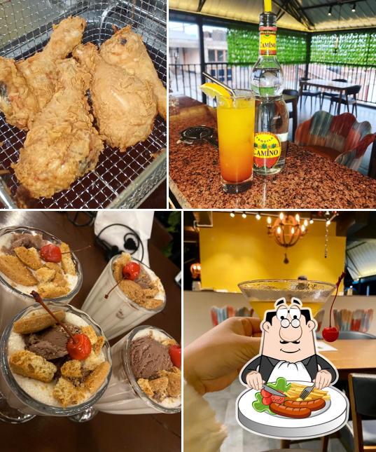 Food at The West Diner
