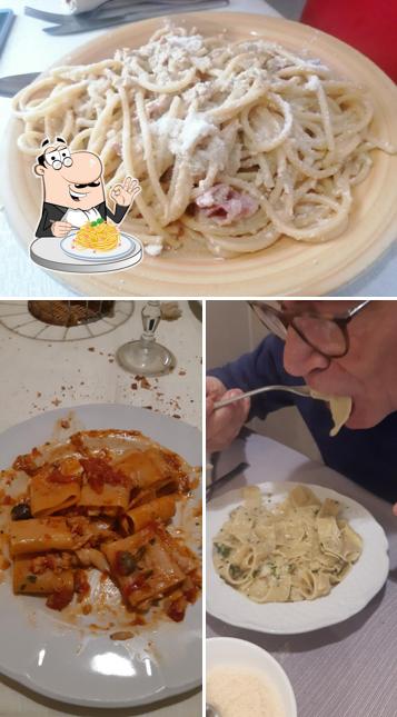 Spaghetti alla carbonara al Trattoria Bizzarro