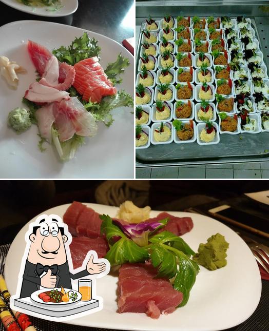 Cibo al Ristorante Giapponese Momiji