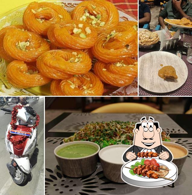 Food at Sanzha Chulha Family Restaurant