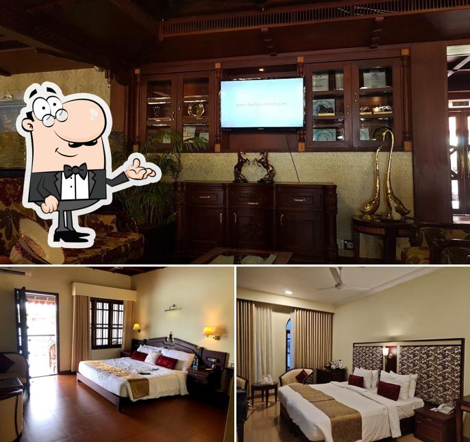 Check out how Sterling Lake Palace Alleppey looks inside