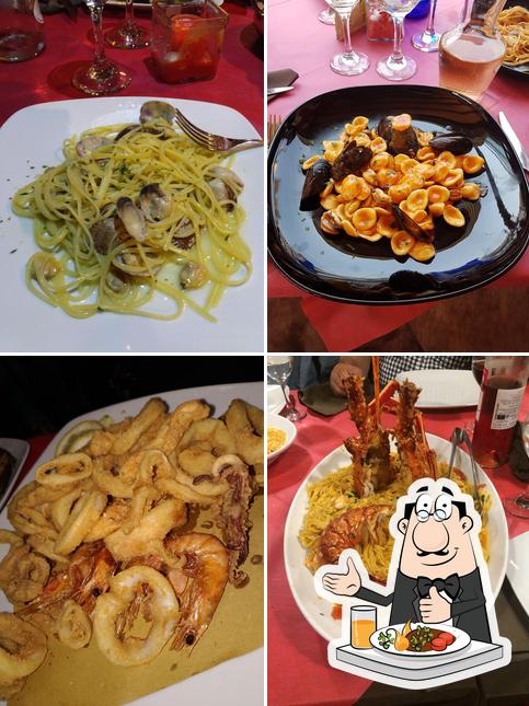 Cibo al Ristorante Almanegra Porto Cesareo