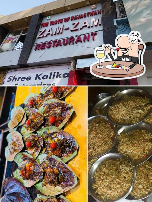 Food at ZAM-ZAM RESTAURANT