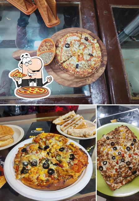 Get different types of pizza