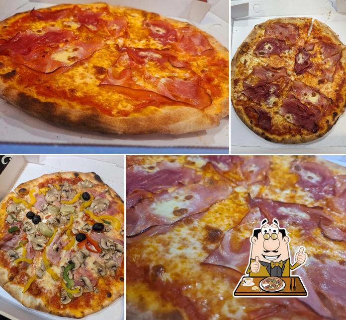 Essayez de nombreux types de pizzas