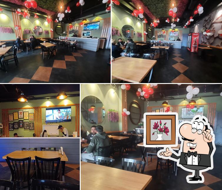 The interior of Eat Best kitchen Restaurant
