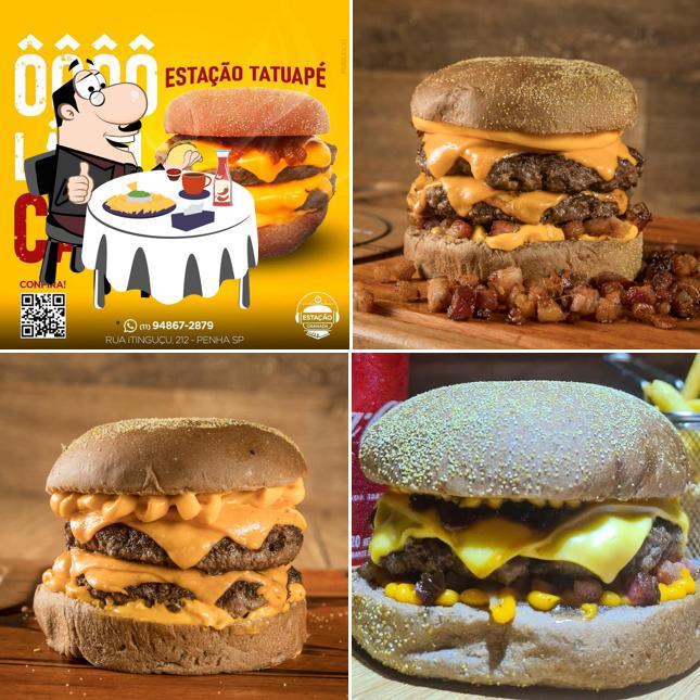 Os hambúrgueres do Estação Granada Burguer irão saciar diferentes gostos