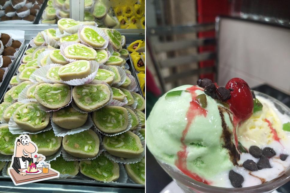 Enjoy one of the sweet dishes