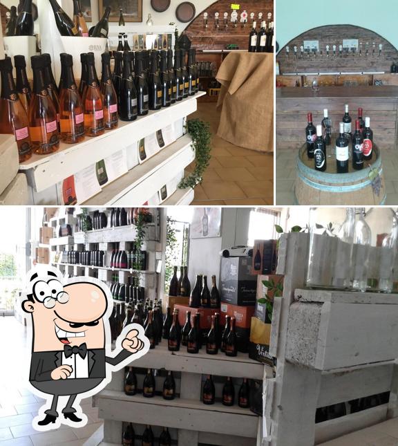 Gli interni di In Vino Veritas