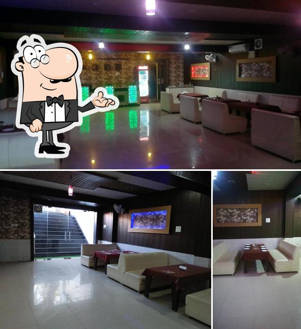 The interior of MOON NIGHT Restaurant