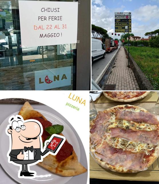 Gli esterni di Pizzeria Luna