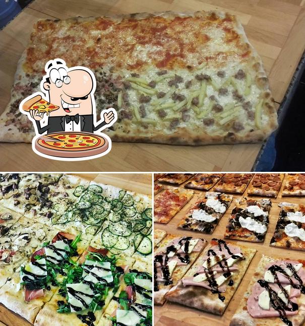 Scegli tra le molte varianti di pizza