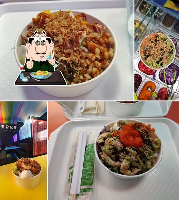 Cibo al Poke Rainbow Caffe