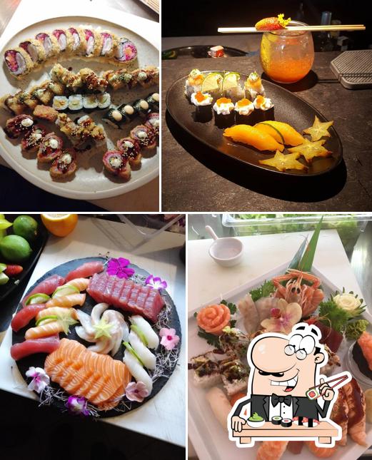 Ordina le diverse opzioni di sushi