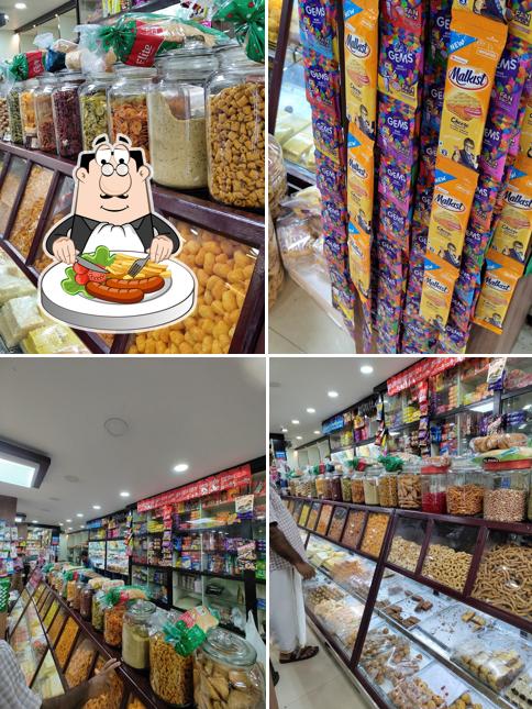 Among different things one can find food and interior at CALICUT HALWA STALL BACKERY