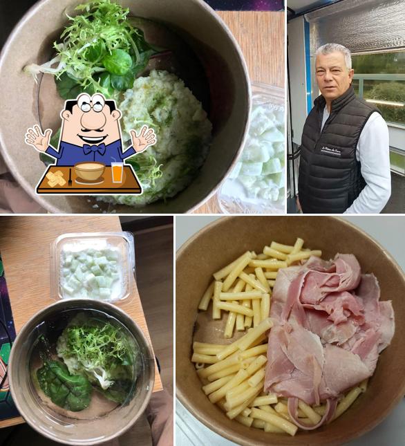 Distributeur de plats cuisinés du restaurant le Château des Cours
