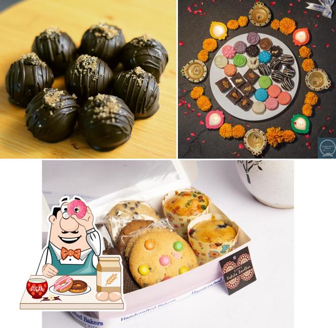Handcrafted Bakers serves a number of desserts