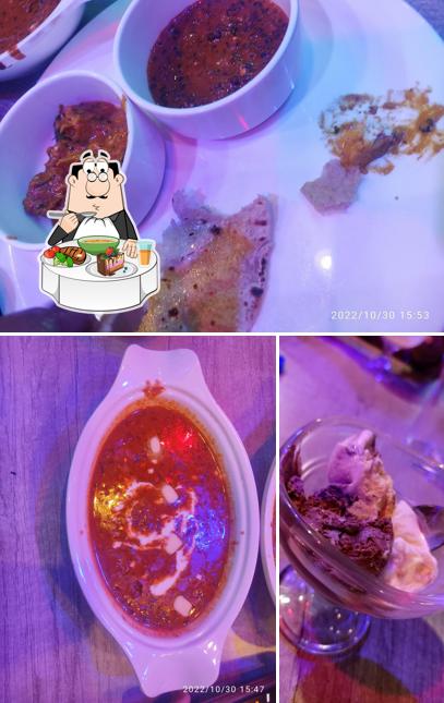 Hot and sour soup at KARTHIKEY CAFE AND RESTAURANT