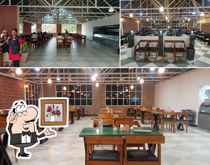 Check out how Kasthuri nivas veg restaurant looks inside