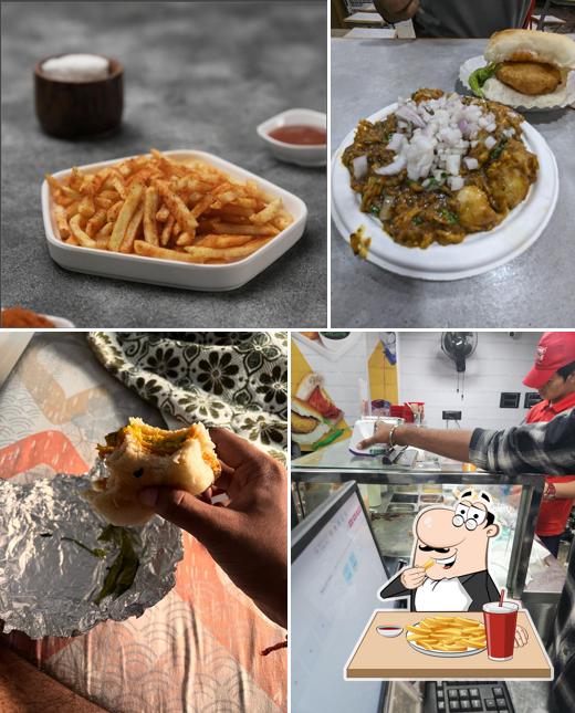 French fries at MMV Mumbaiya Misal and Vadapav New Ranip