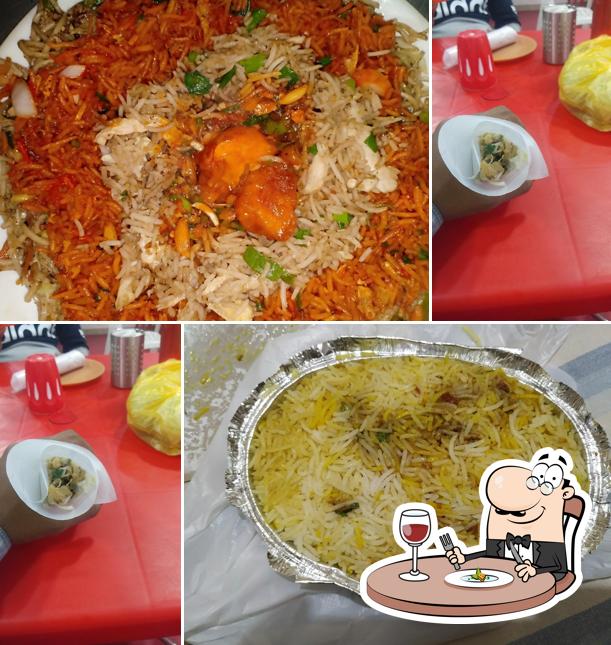 Food at Moonlight Hotel