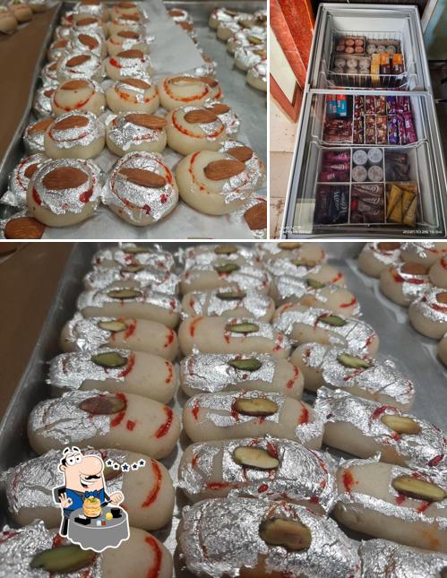 This is the image displaying food and interior at Swami Sweets & Snacks