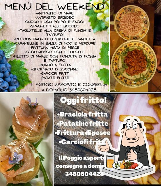 Cibo al Trattoria Il Poggio
