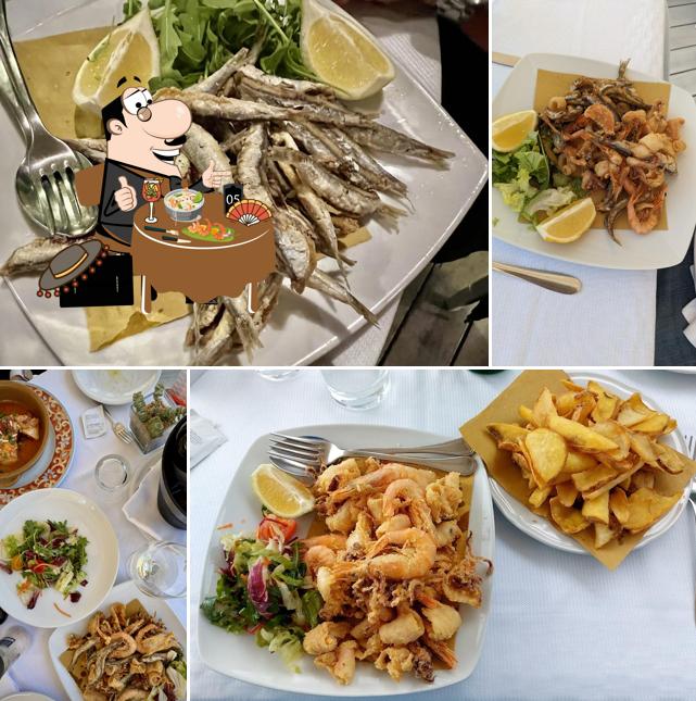 Fritto misto al Ristorante taverna Ulisse
