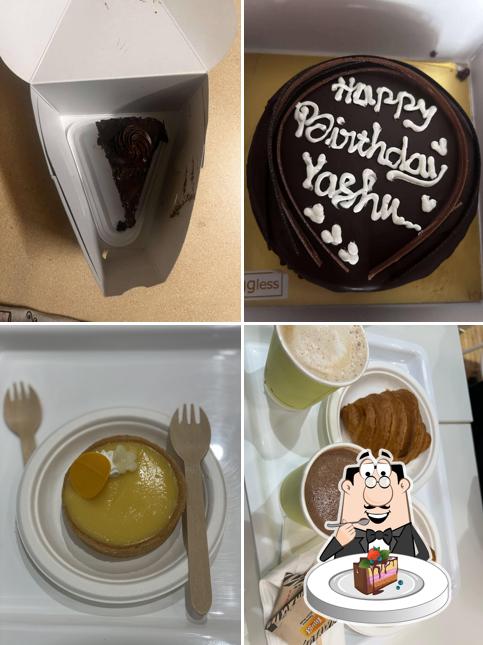 Chocolate cake at Theobroma Bakery and Cake Shop