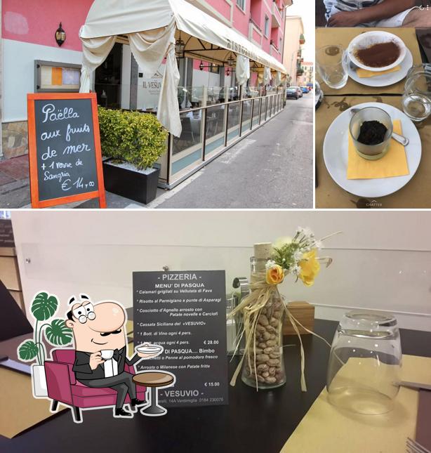 Gli interni di Il Vesuvio Ristorante Pizzeria