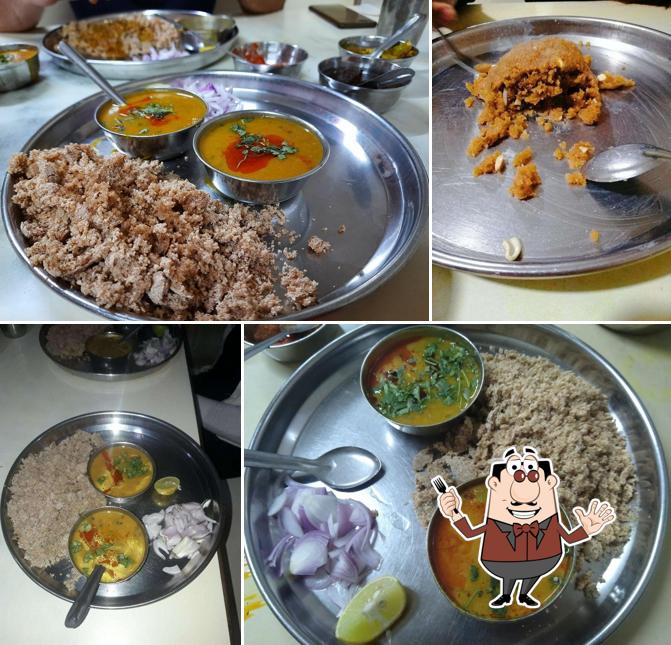 Meals at Bhawani Dal Bati Churma