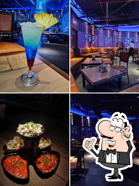 The interior of RD Lounge