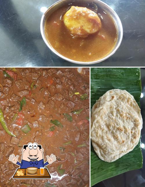 Food at Aachi Restaurant