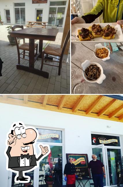 Siediti a un tavolo di Bar trattoria del Gallo Sibillino - Ristorante Balzo