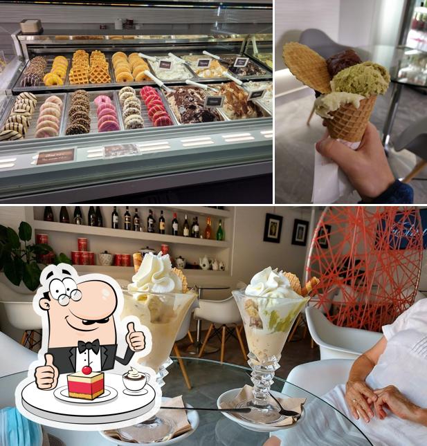 Elmi la Gelateria offre un'ampia gamma di dolci