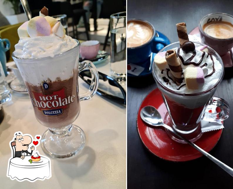 Goya Bar serve un'ampia gamma di dessert