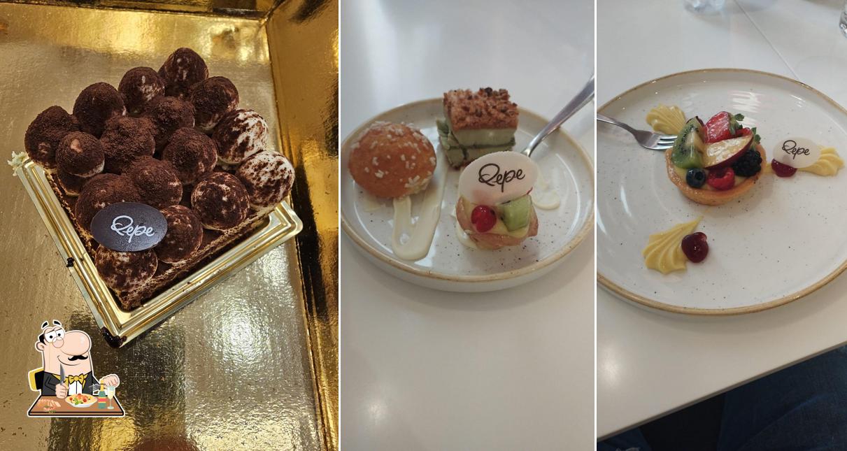 Platti al Pasticceria Gelateria Pepe