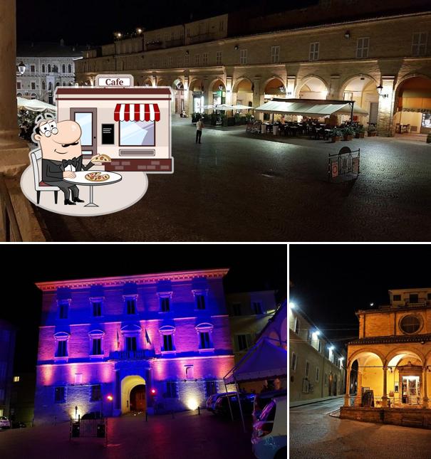 Puoi goderti l'aria fresca da seduto all'esterno di Enoteca Bar a Vino di Rossi Giuseppe