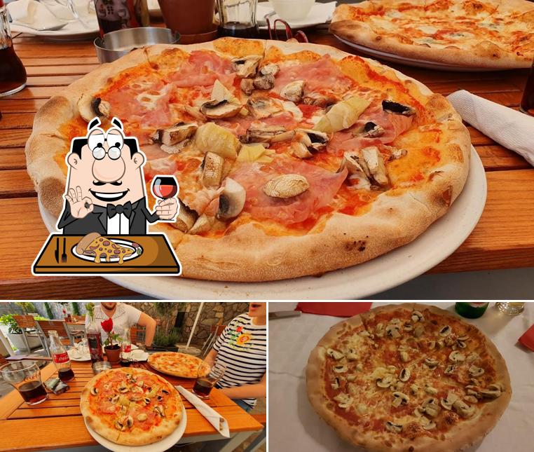 Essayez des pizzas à Filiberto