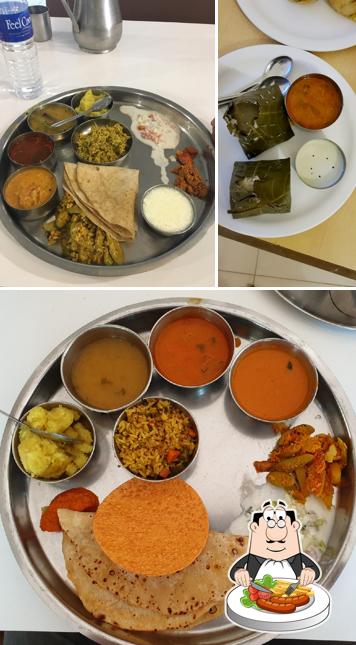 Food at Kamat Restaurant